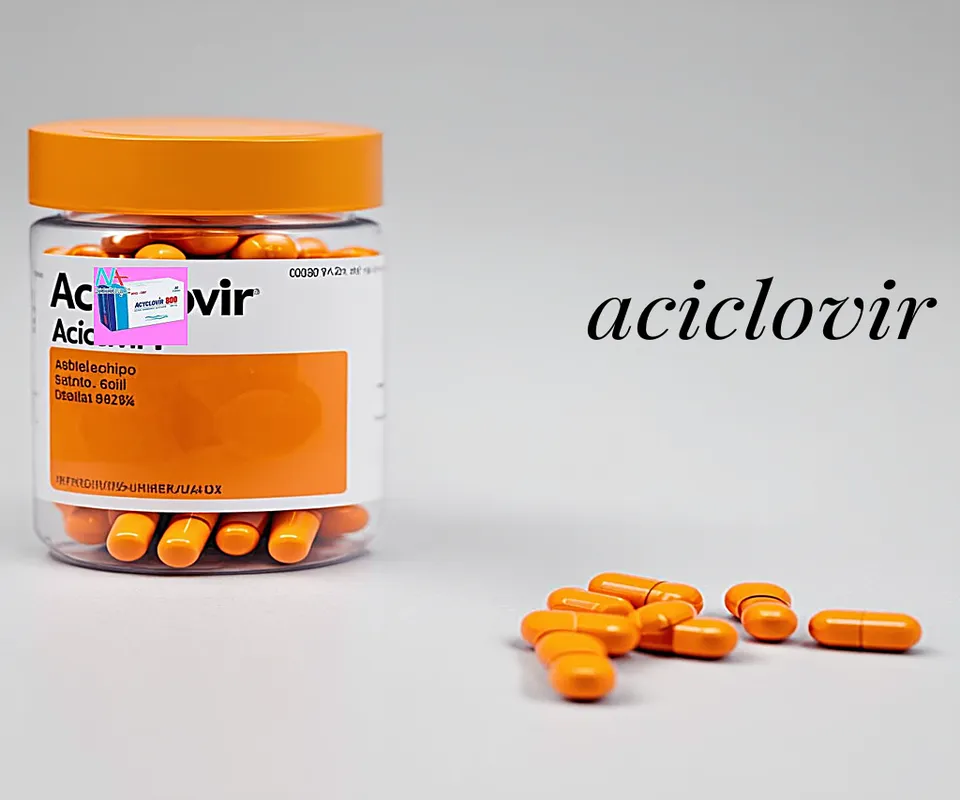 Aciclovir se vende con o sin receta